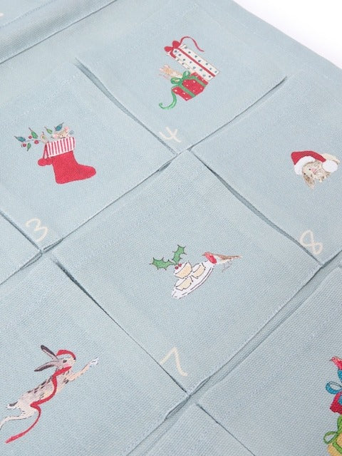 Natural Cosy Christmas Fabric Advent Calendar
