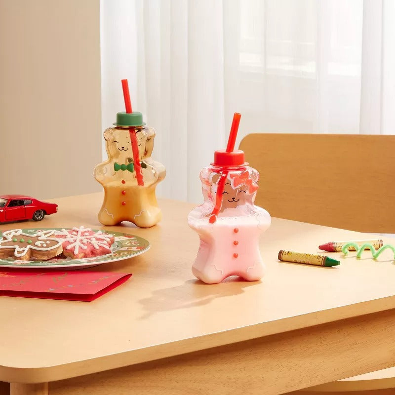 Kids' 13oz Figural Gingerbread Tumbler