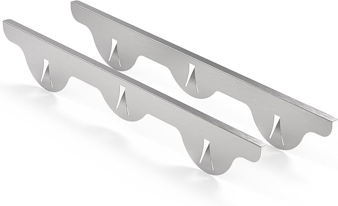 Essentials Stove Gap Covers Stainless Steel (2 Pack),