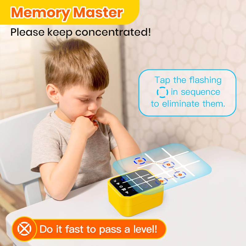 Rechargeable Tic-Tac-Toe Game Set