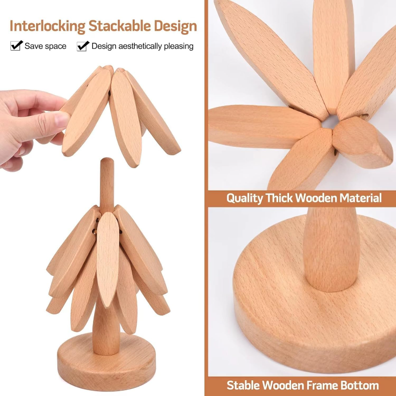 Tree Shape Trivet Set