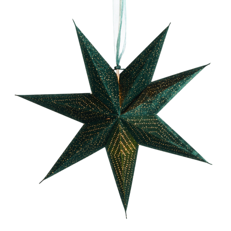 Paper Star Christmas Ornaments