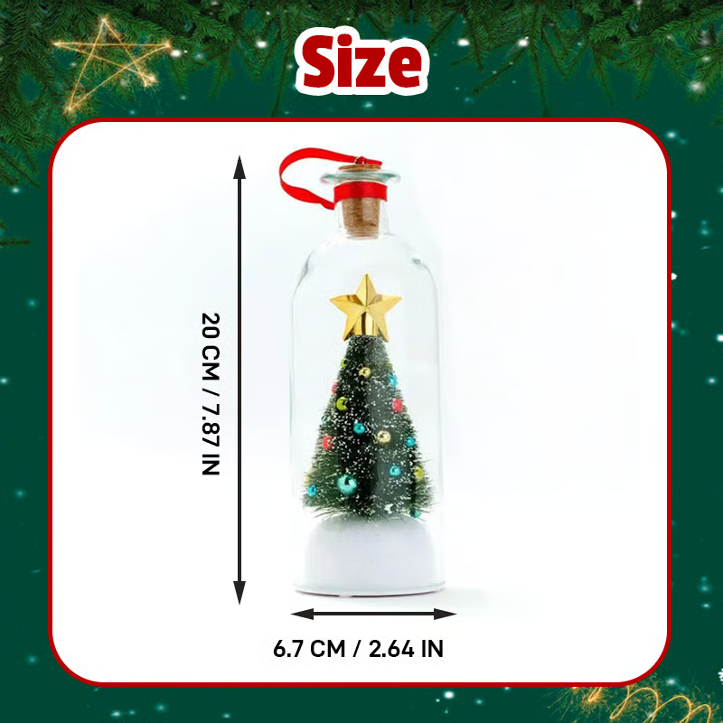 Christmas Tree Message In A Bottle – A Gift That Lets Your Voice Stay Forever