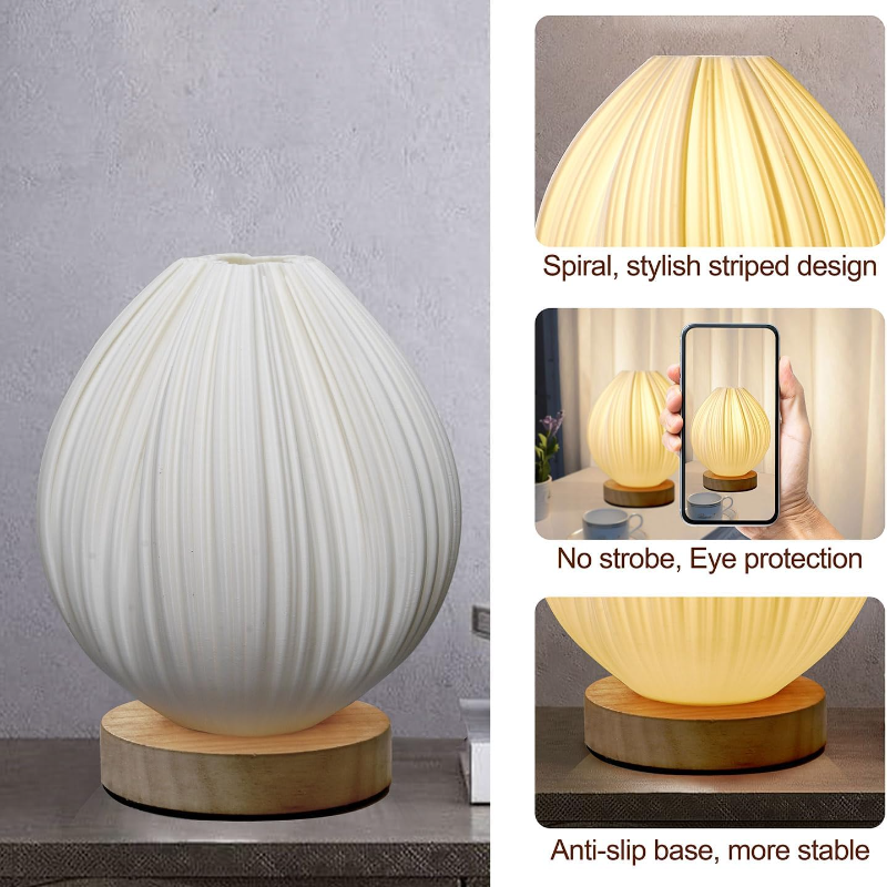 Vintage Striped Nightlight