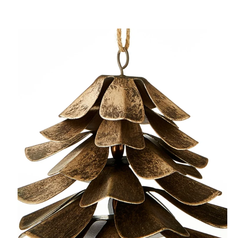 Brown Pinecone Christmas Ornaments