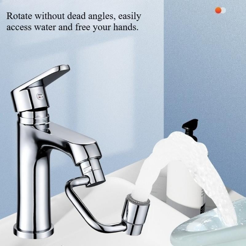 Upgrade Your Washing Routine✨ TTZZ 1440° Rotatable Faucet Aerator Extension - For Effortless, All-Angle Control!