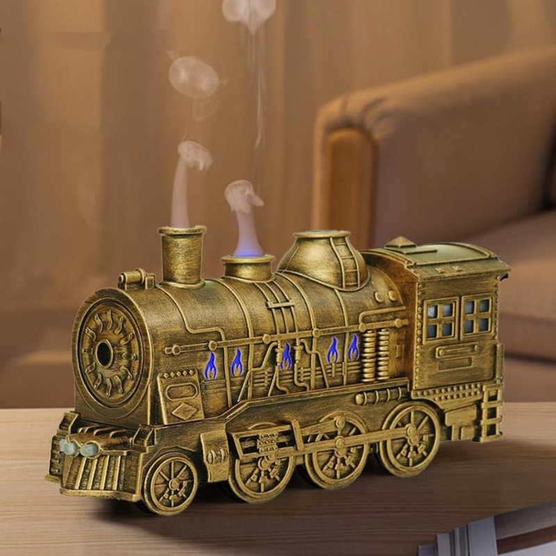 Vintage Steam Train Aromatherapy Essential Oil Diffuser