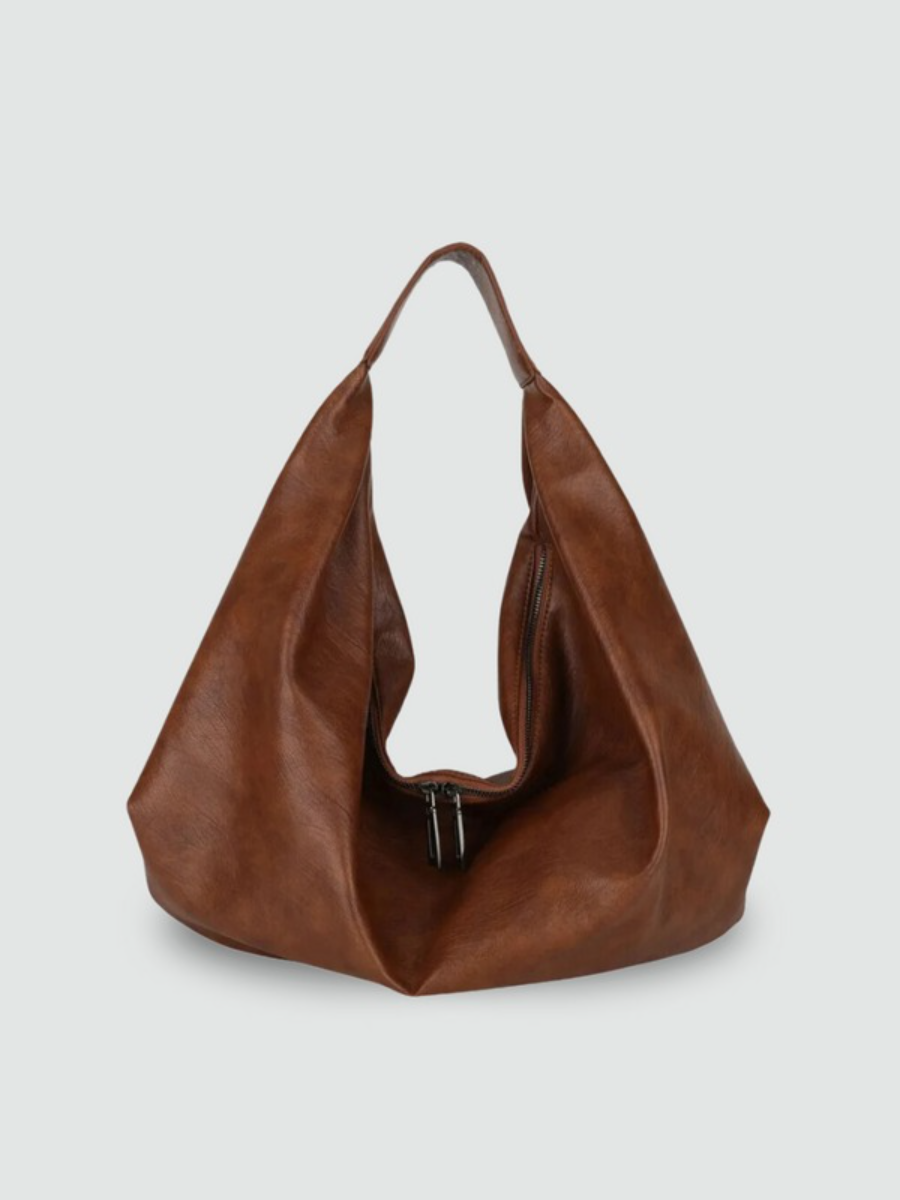 Trendy Leather Tote Bag