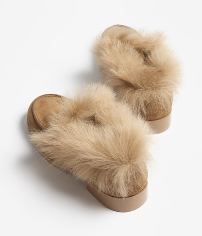 Goat Suede Lambskin Shoes