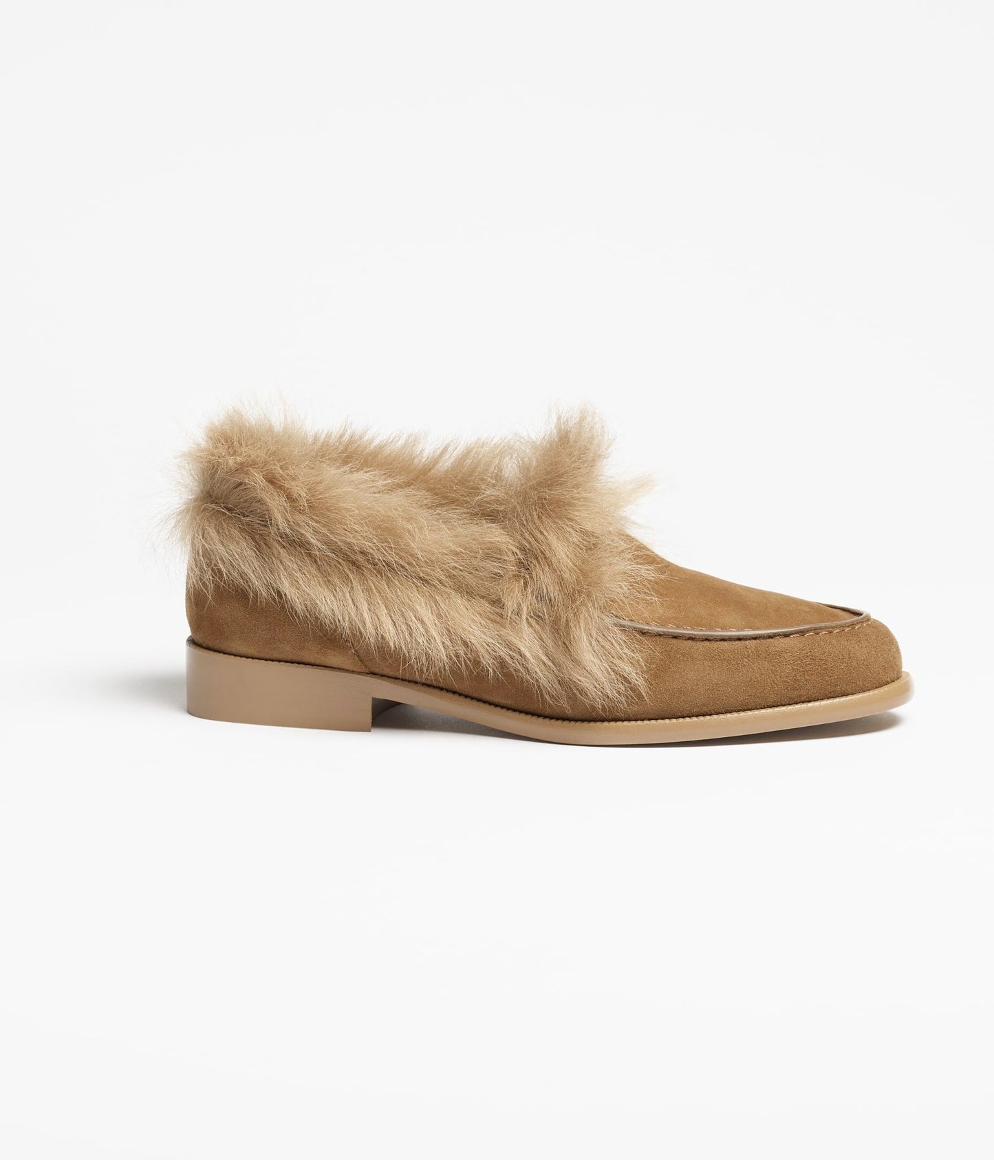 Goat Suede Lambskin Shoes