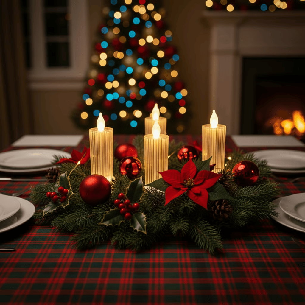 🕯️LED Simulation Crystal Candle Lamp（4pcs in 1 set）