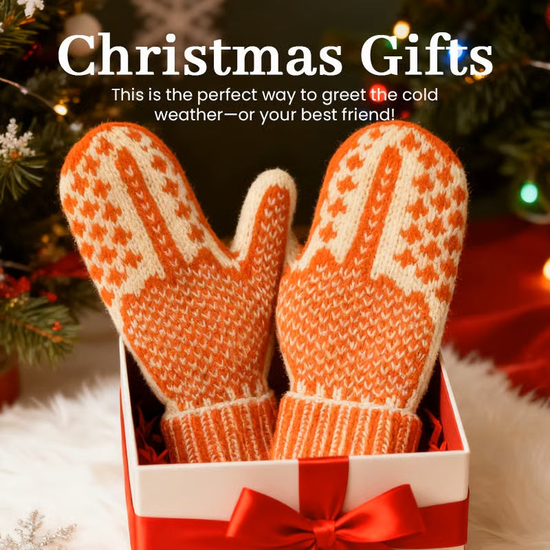 The "Naughty List" Mittens | Cozy Knit With A Hidden Attitude ?✨