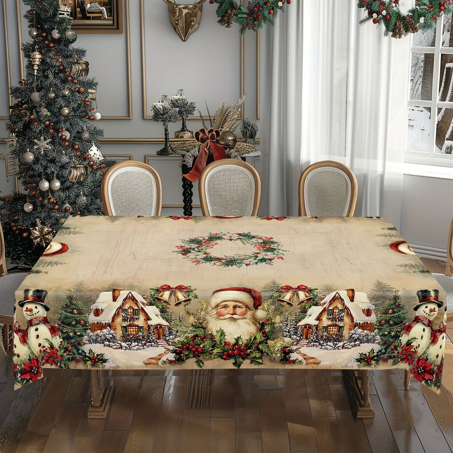 ✨Hot Sale 49% OFF🎅Christmas Festive Tablecloth
