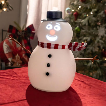 ⛄Talking Animated Blink Snowman With Built In Projector & Speaker Plug'n Play🎄