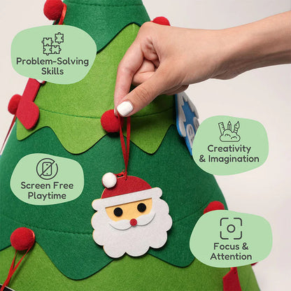 🎄3D Children's DIY Felt Christmas Tree