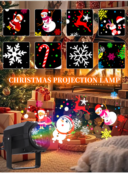 ⭐ LED Christmas Projection Lamp – 16 Patterns Of Pure Holiday Magic!