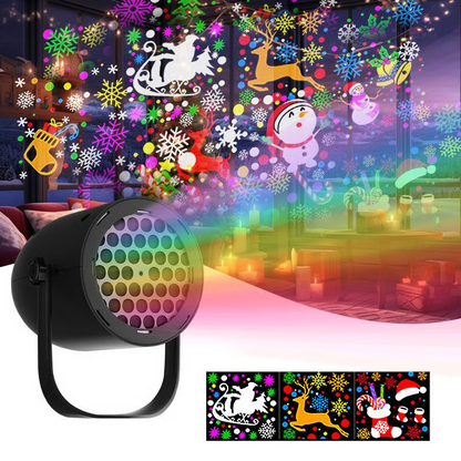 ⭐ LED Christmas Projection Lamp – 16 Patterns Of Pure Holiday Magic!