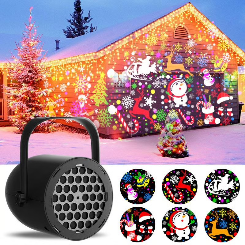 ⭐ LED Christmas Projection Lamp – 16 Patterns Of Pure Holiday Magic!