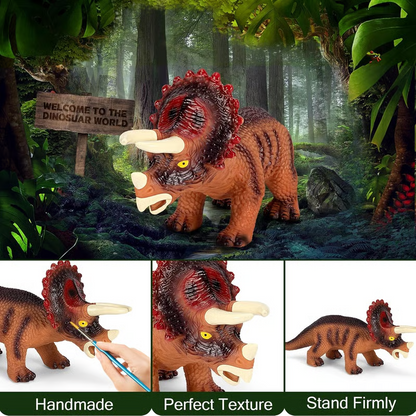 6 Piece Jumbo Dinosaur Toys,Large Soft Dinosaur Toys For Lovers