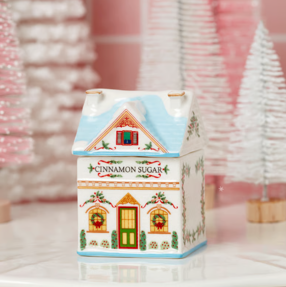 ✨ Holiday Village Spice House Set — A Mini Christmas Wonderland For Your Kitchen!