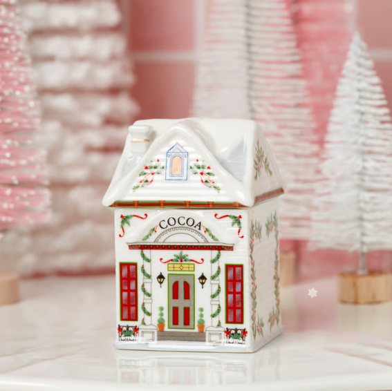 ✨ Holiday Village Spice House Set — A Mini Christmas Wonderland For Your Kitchen!