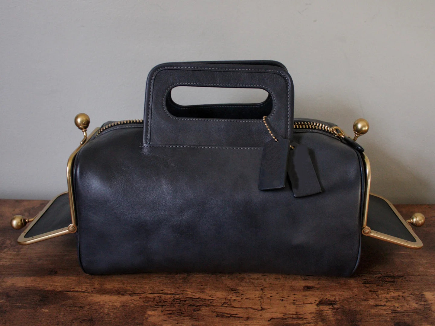 Double Entry Satchel Mailbox Bag