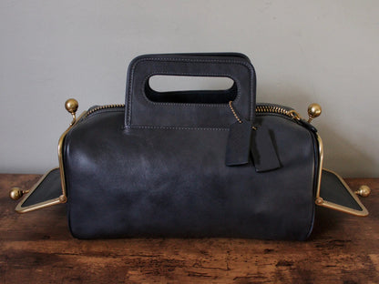 Double Entry Satchel Mailbox Bag