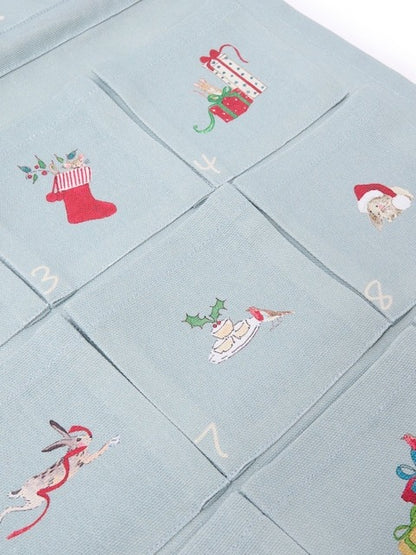 Natural Cosy Christmas Fabric Advent Calendar