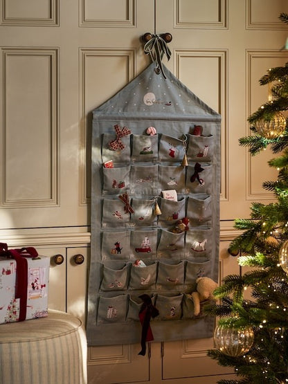 Natural Cosy Christmas Fabric Advent Calendar