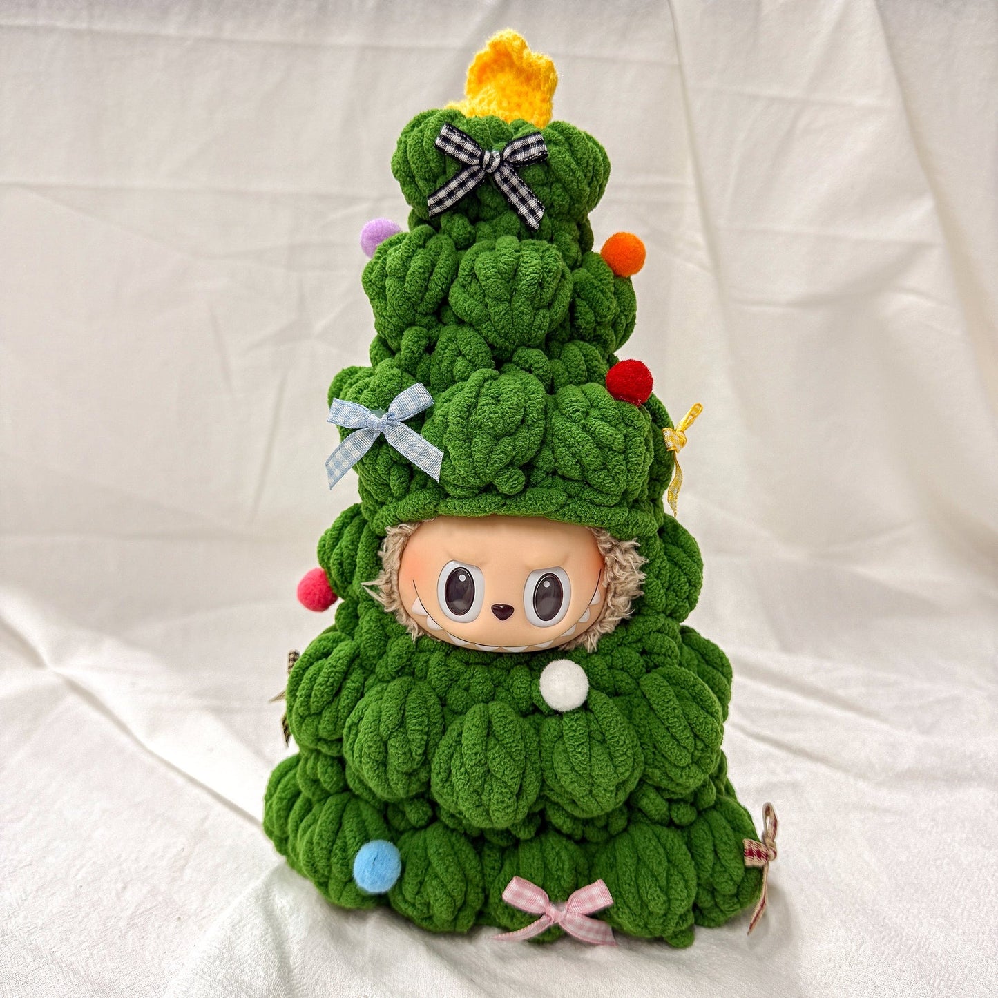 Labubu Christmas Tree Outfit – With Carry Strap