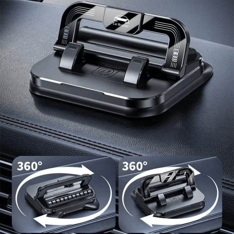 Car phone holder 360 degree rotation, suitable for car navigation in-car dashboard