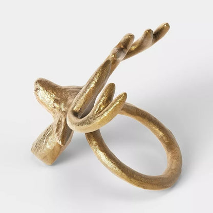 2pk Deer Napkin Rings