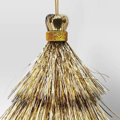 Christmas Mini Tassel Decorations, Set Of 3