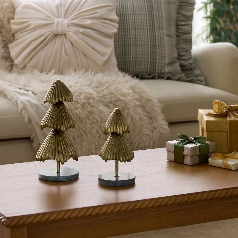 Golden Christmas Tree