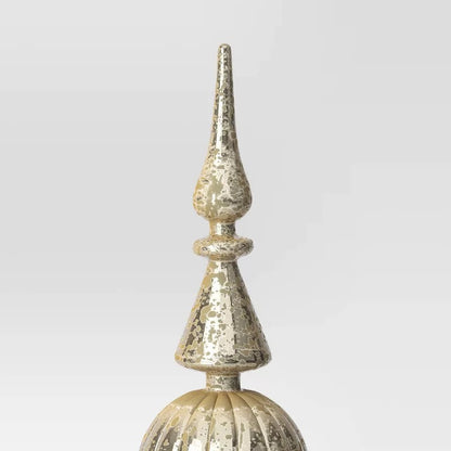 Christmas Lit Plastic Finial Tree Topper