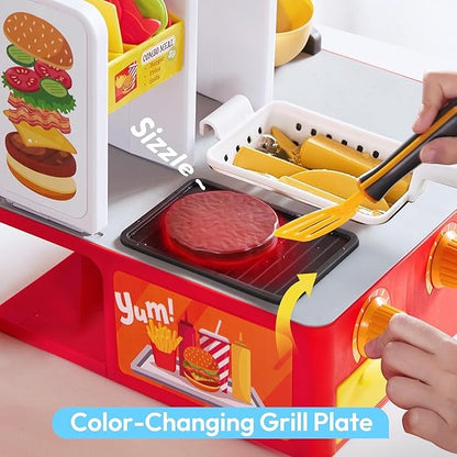 Restaurant Play Food Set Toy