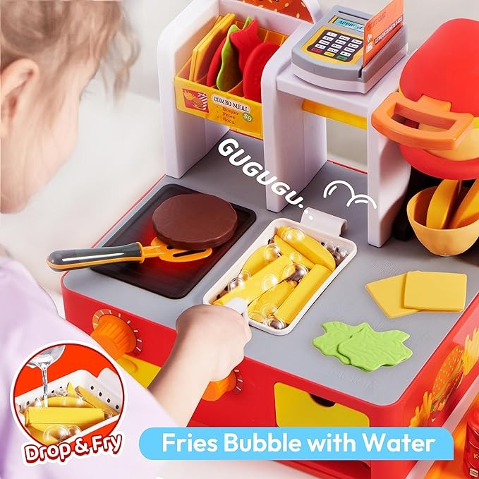 Restaurant Play Food Set Toy