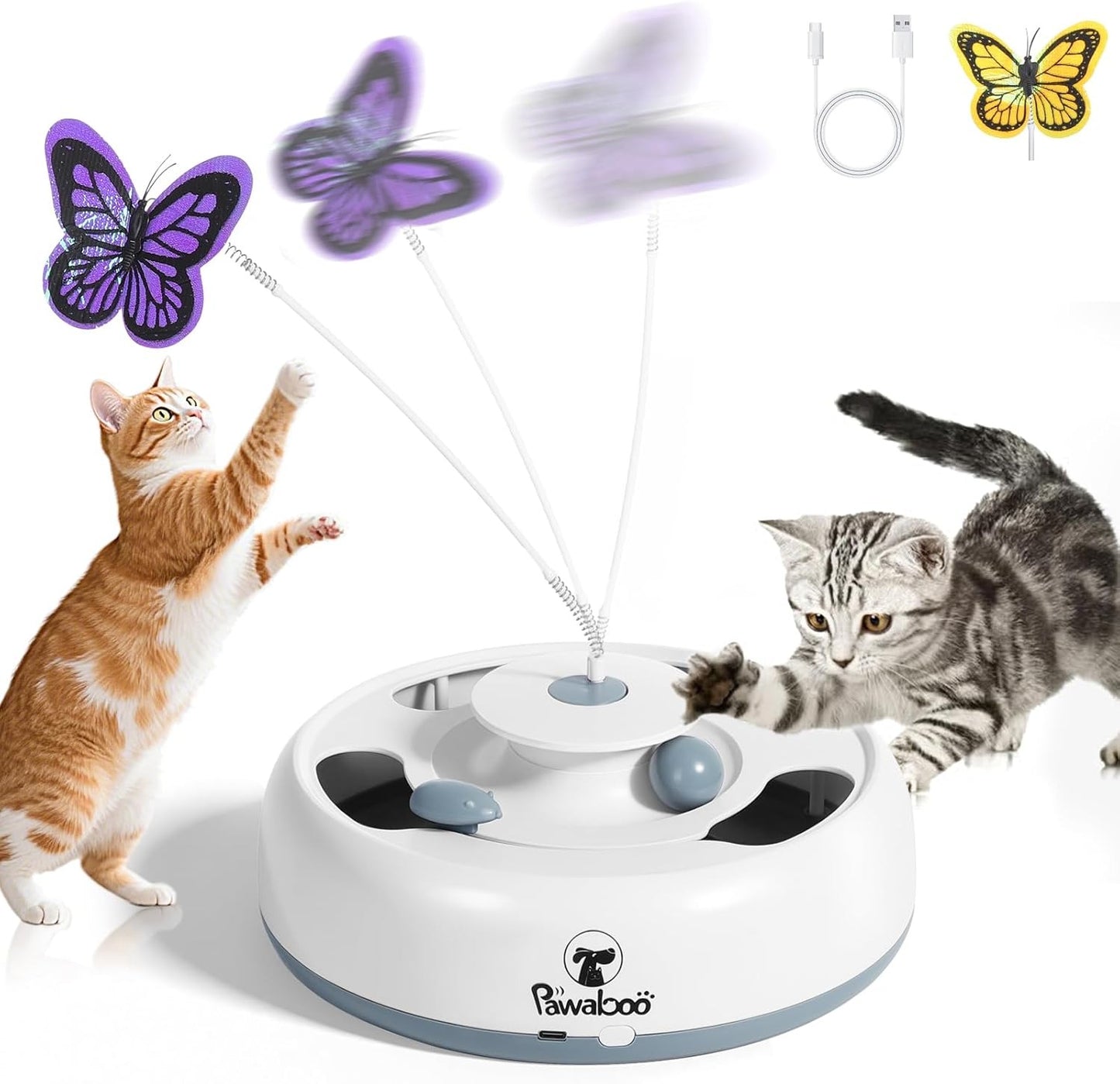 Automatic Interactive Cat Toy