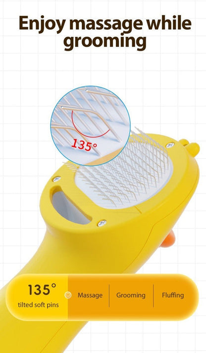 Hair dryer volumizing tool coat volumizing brush for soft coats