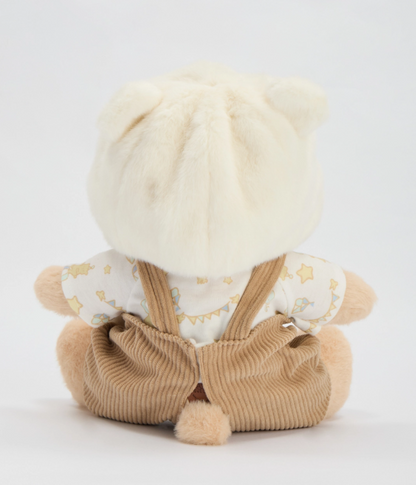 Getahug White Mink Hat Brown