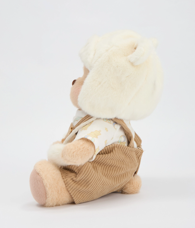 Getahug White Mink Hat Brown