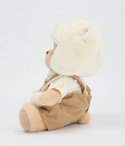 Getahug White Mink Hat Brown