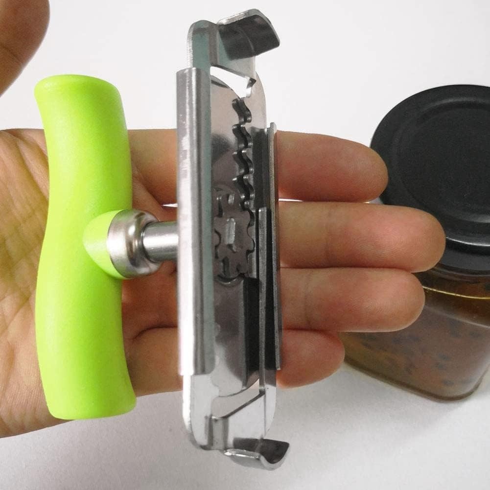 S Shape Handle Arthritis Steel Lid Can Opener Opener Multifunctional Adjustable A