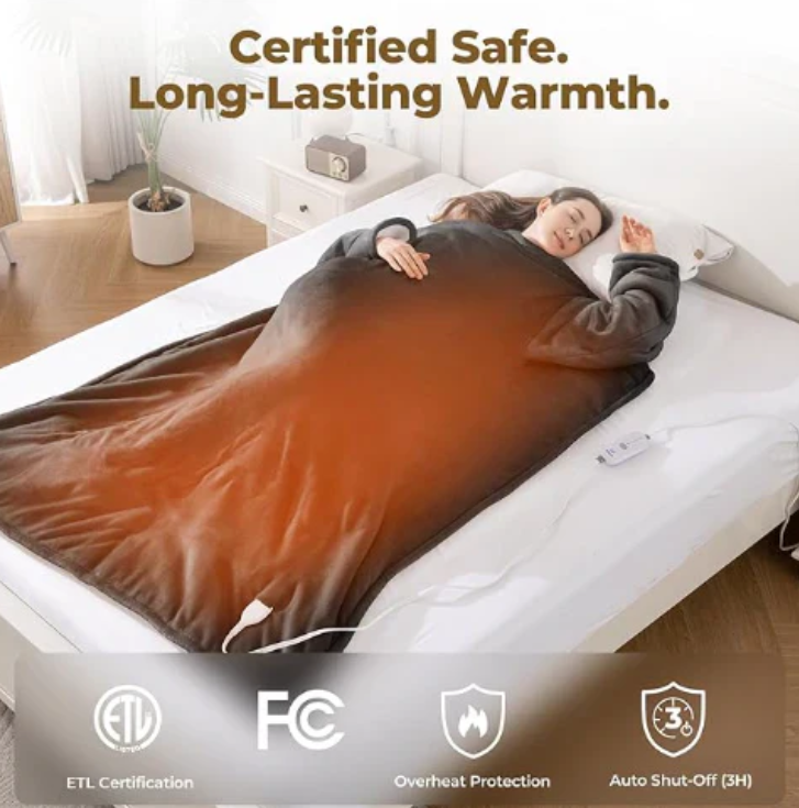 Heated Wearable Blanket