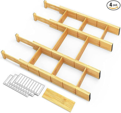 Bamboo Drawer Dividers