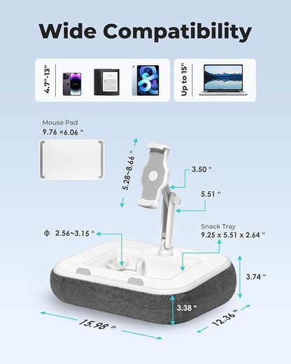 Kindle Pillow Stand Holder, Phone Holder for Bed