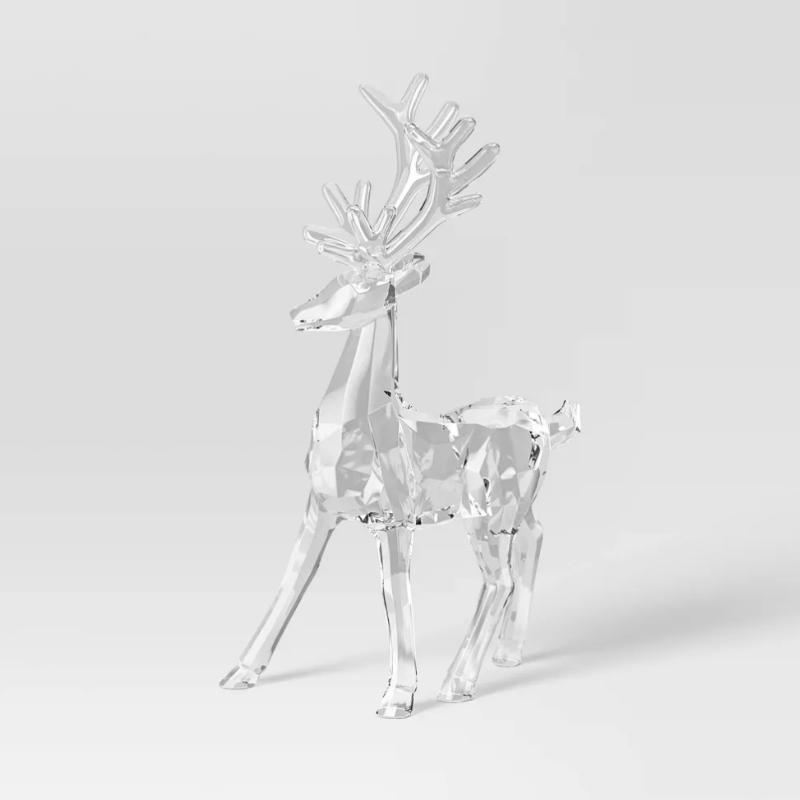 Acrylic Deer Christmas Animal Figurine