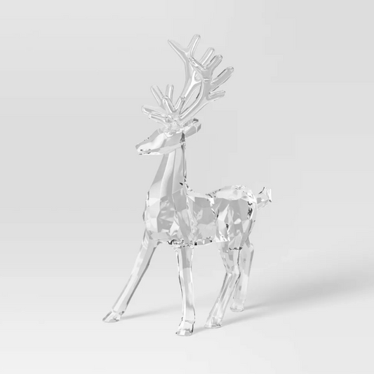 Acrylic Deer Christmas Animal Figurine
