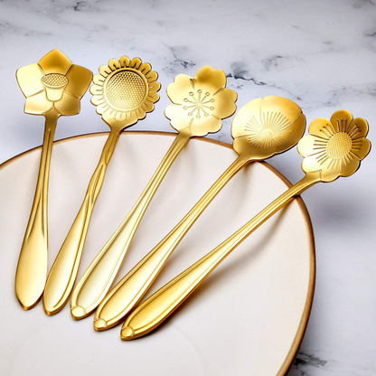 8-Piece Stainless Steel Spoon Set