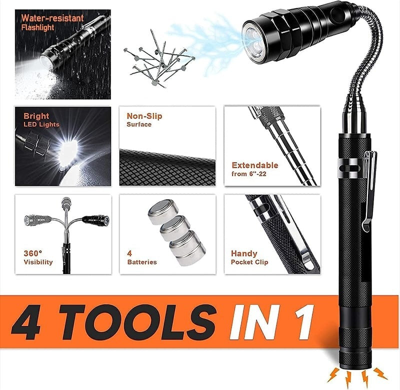 Telescoping Magnetic Pickup Tools